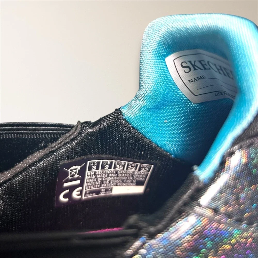 Skechers S Lights Galaxy Lights Slip Ins Tie Dye Athletic Sneakers Youth US 3